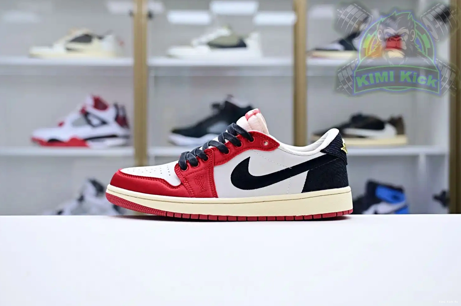 OG Low Air Jordan Kimikick Jordan Room x 1 Trophy “Away” 0613